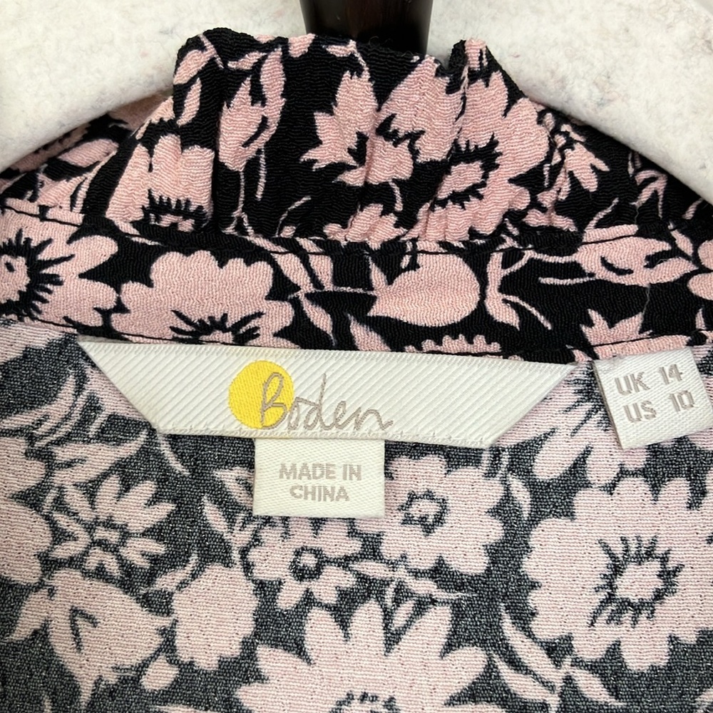 Boden ruffle front midi dress - Picture 8 of 12